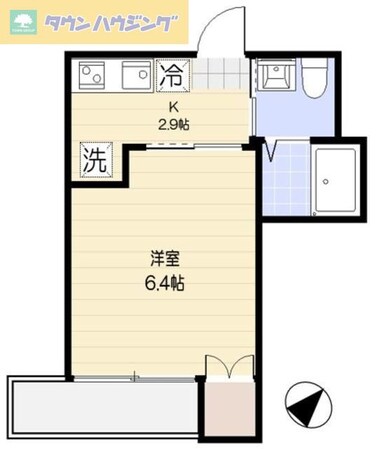 仮称）ＮＣ幕張町５丁目アパート弐番館新築工事の物件間取画像